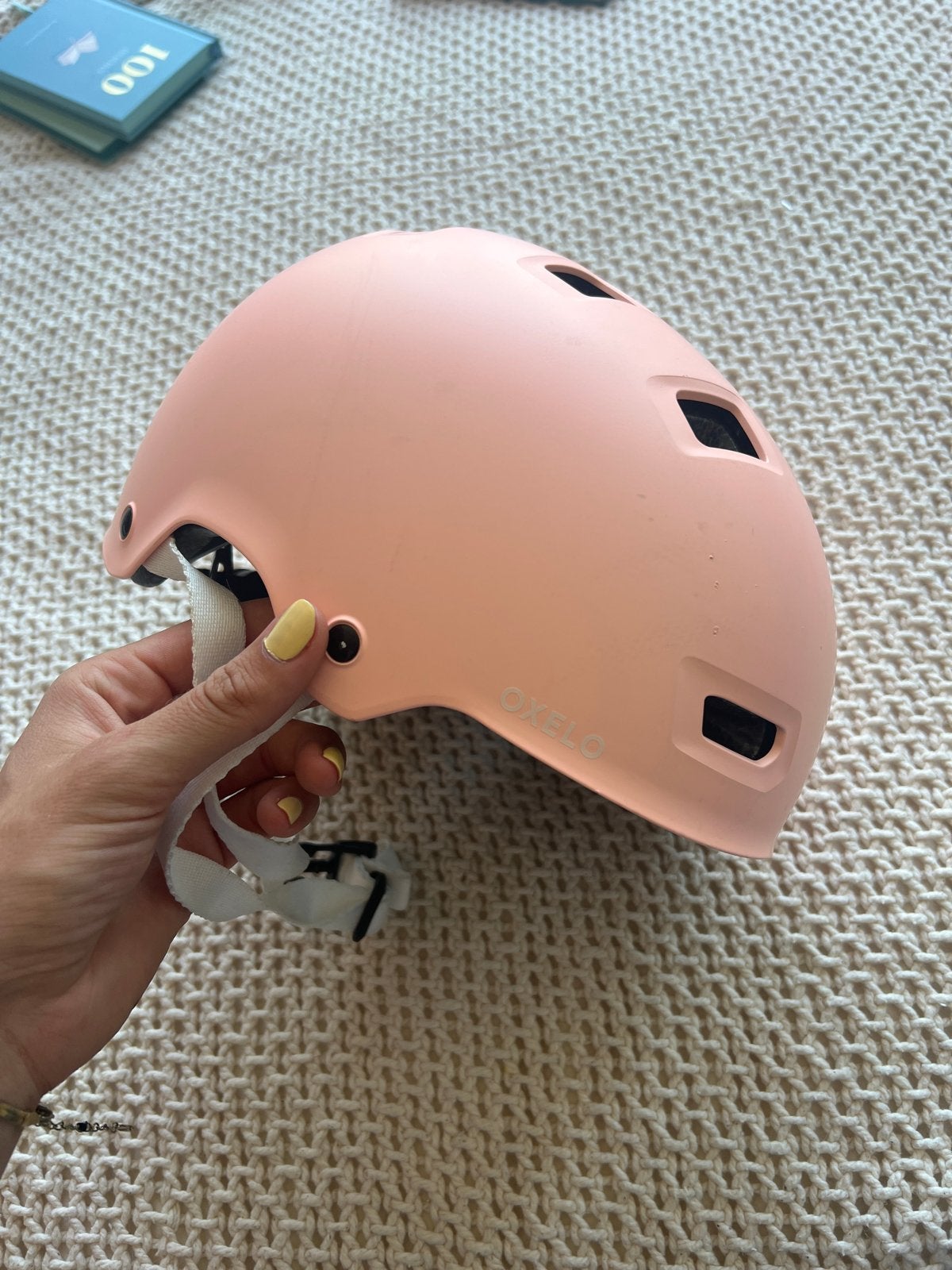 Roze Oxelo fietshelm - Maat S, Ophalen, Gebruikt, S