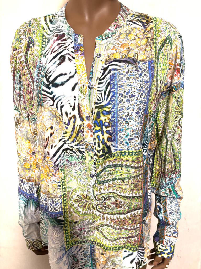Emily van den Bergh prachtige blouse mt 44.Nieuw., Ophalen of Verzenden, Nieuw, Maat 42/44 (L)