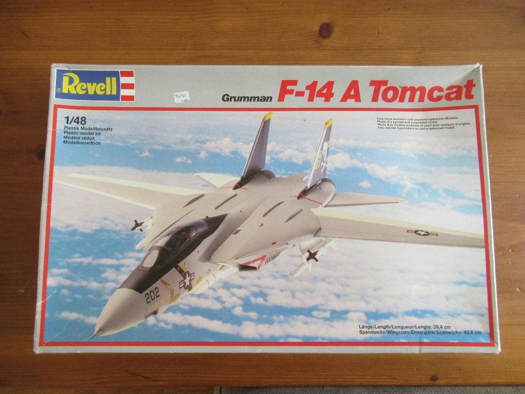 F-14A Tomcat (Revell 1/48), Revell, Ophalen of Verzenden, Zo goed als nieuw, Groter dan 1:72