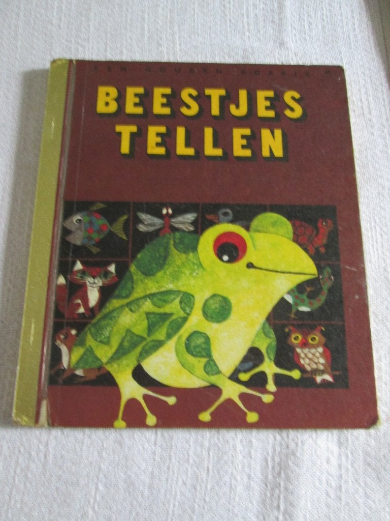 Beestjes tellen Gouden boekje nr 61, Ophalen of Verzenden, Gelezen, Fictie algemeen, Gouden boekje