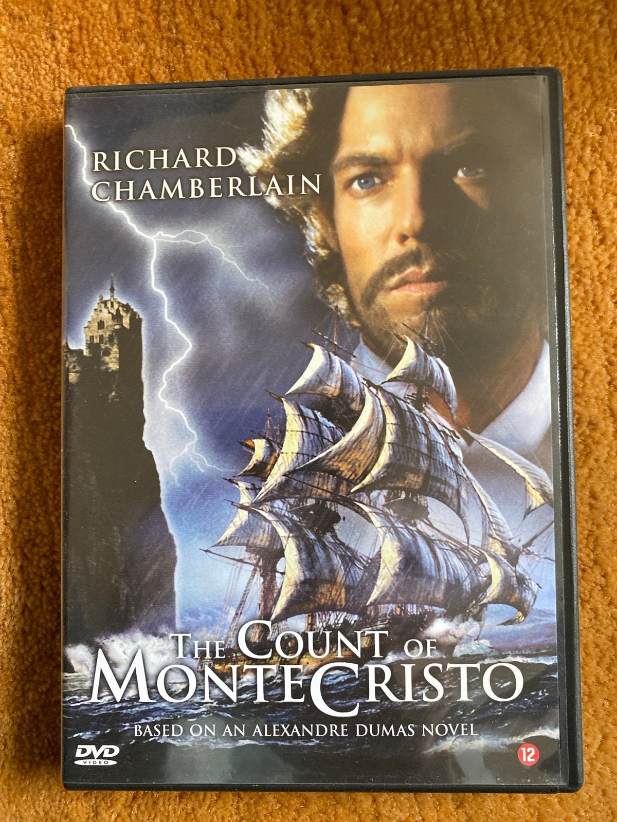 The Count of Monte Cristo DVD - Richard Chamberlain, Historisch of Kostuumdrama, Ophalen of Verzenden, Vanaf 12 jaar, Inclusief doosje