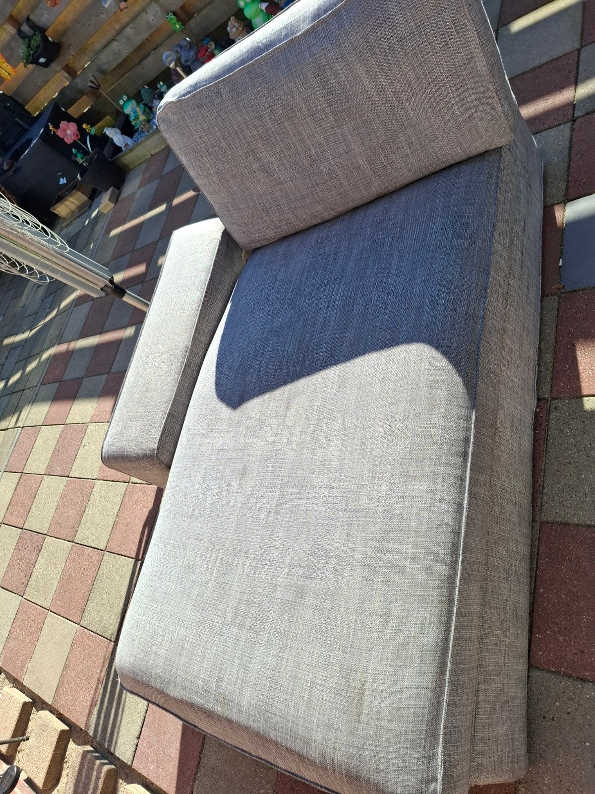 grote hoekbank ikea licht grijs, Ophalen, Gebruikt, Hoekbank, 300 cm of meer