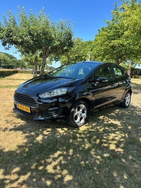 Ford Fiesta 1.25 Trend | 128K km |Airco|Stoelverw.|Trekhaak, Voorwielaandrijving, Stof, Zwart, Handgeschakeld
