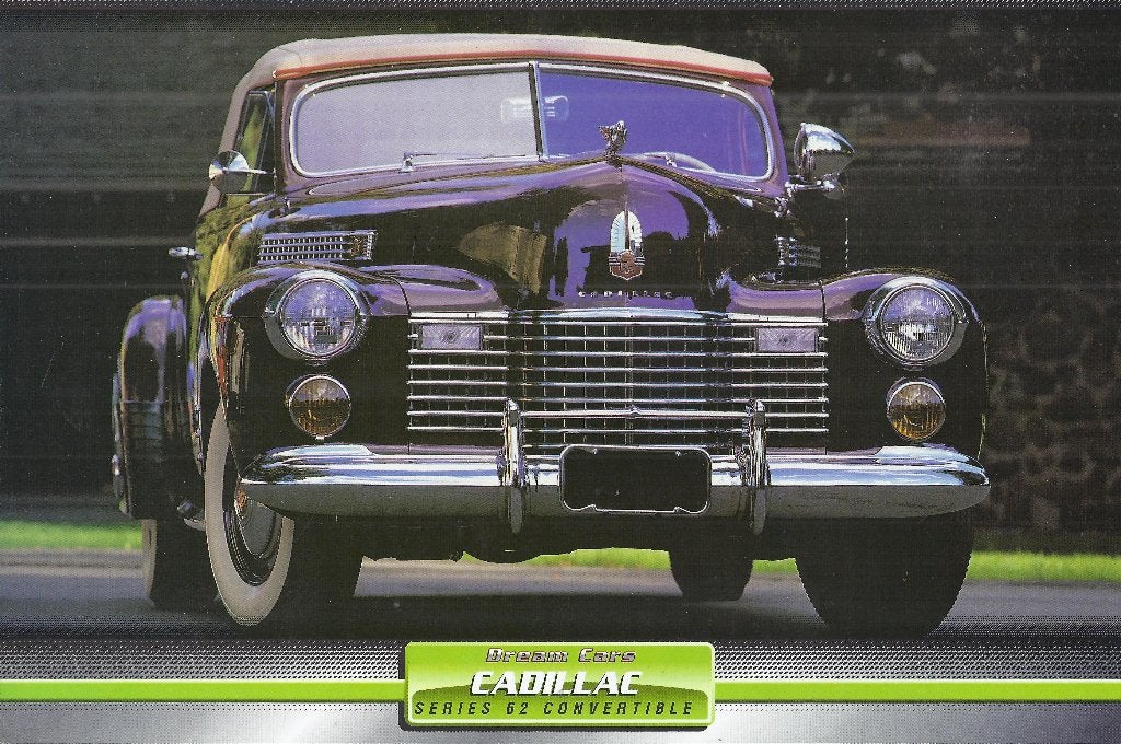 Ma566 foto dream cars cadillac series 62 convertible, Ophalen of Verzenden, Voor 1940, Zo goed als nieuw, Overige onderwerpen