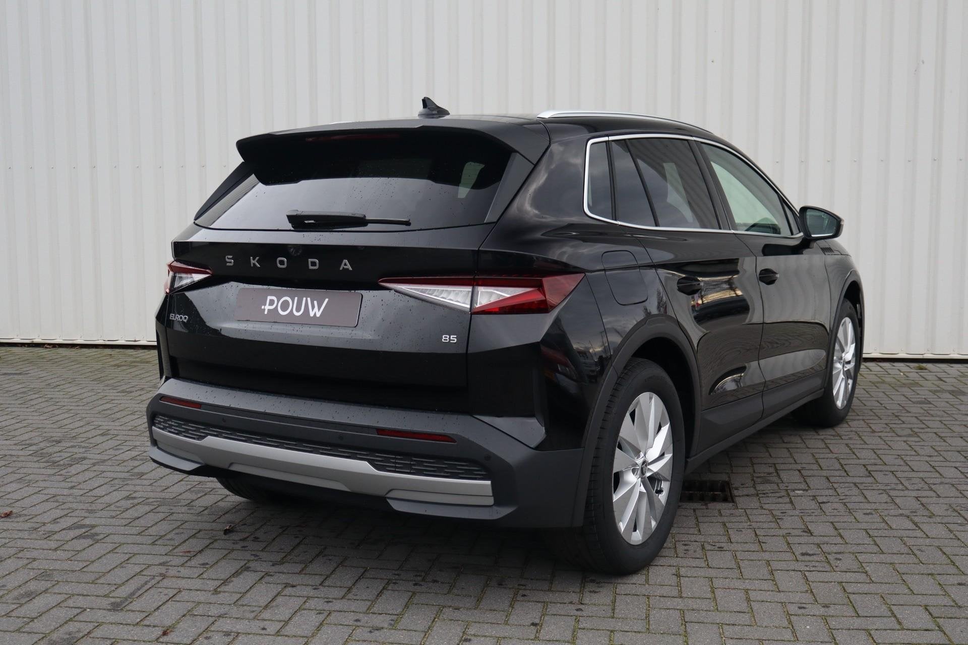 Skoda Elroq 85 286pk Business Edition | LMV 19'' | Cruise Co, Auto's, Automaat, Achterwielaandrijving, Leder en Stof, Zwart