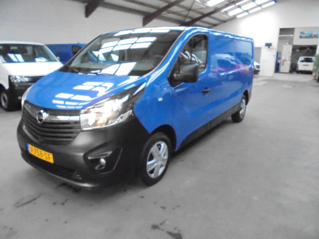 Opel Vivaro 1.6 CDTI L2 Sport EcoFlex 125PK E6 (bj 2018), Auto's, Voorwielaandrijving, Euro 6, 4 cilinders, Blauw