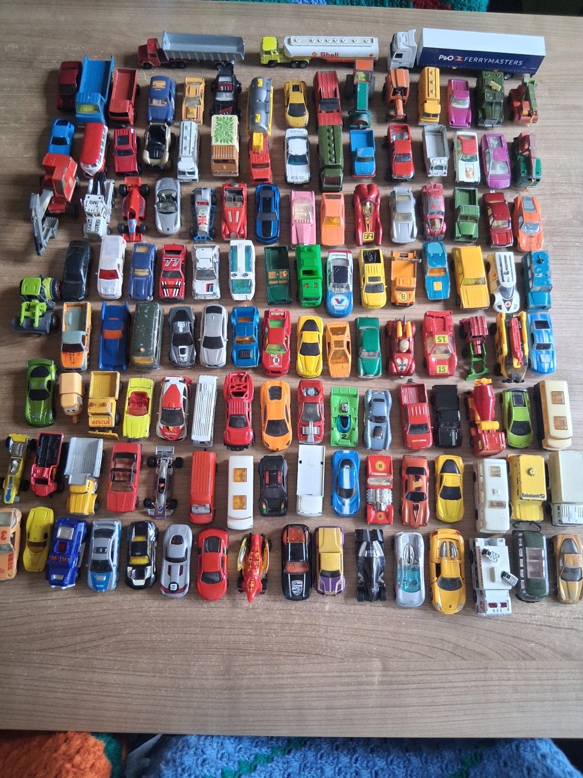 partij oude autootjes, Ophalen, Gebruikt, Auto, Matchbox