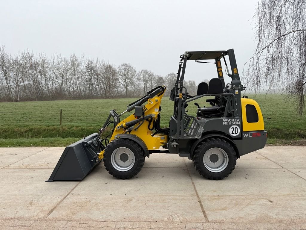 Wacker WL25 / Weidemann 1280 minishovel, Zakelijke goederen, Machines en Bouw | Kranen en Graafmachines, Wiellader of Shovel