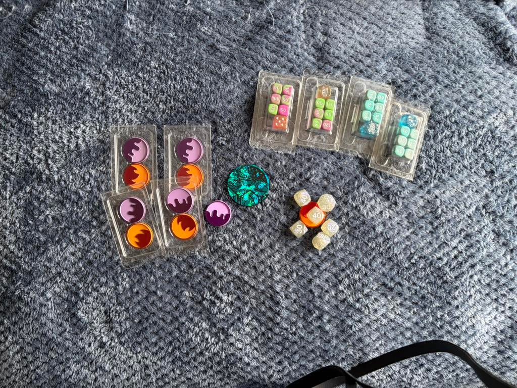 Pokemon dice etc, Ophalen of Verzenden, Zo goed als nieuw