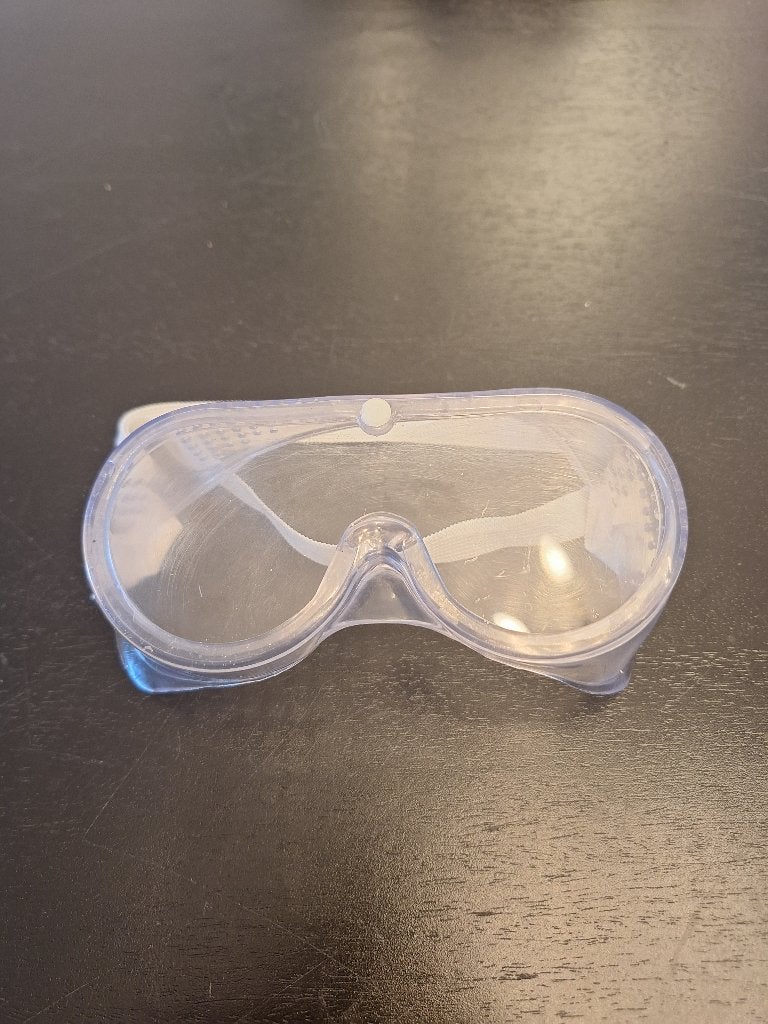 Flexibele veiligheidsbril, Ophalen, Gebruikt