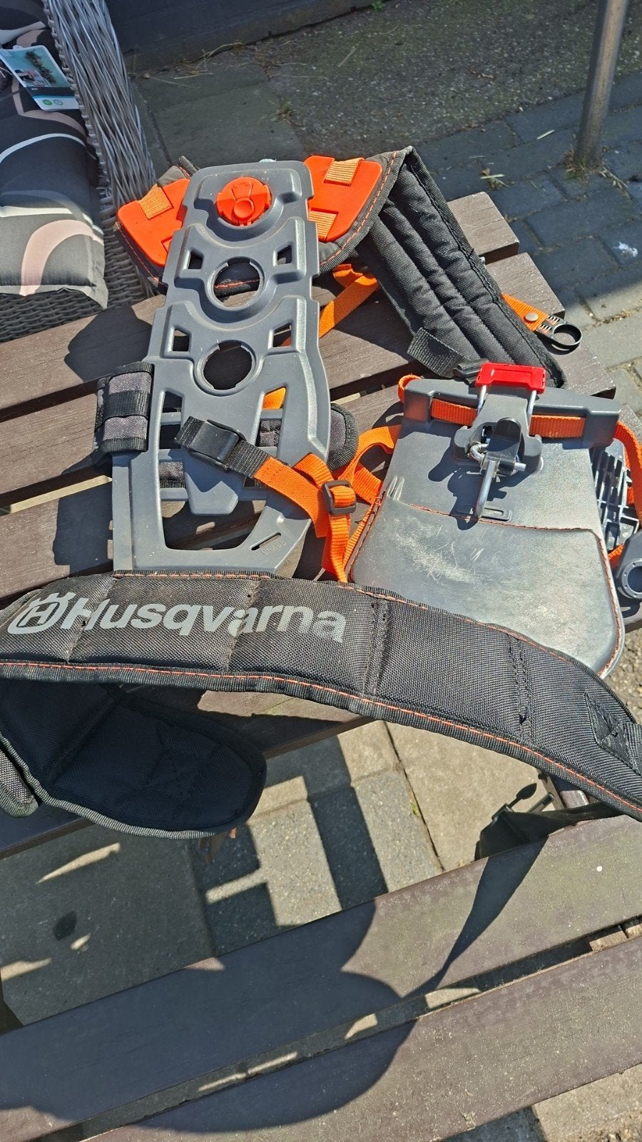 Husqvarna draagharnas voor bosmaaier/trimmer, Ophalen of Verzenden, Gebruikt, Overige typen