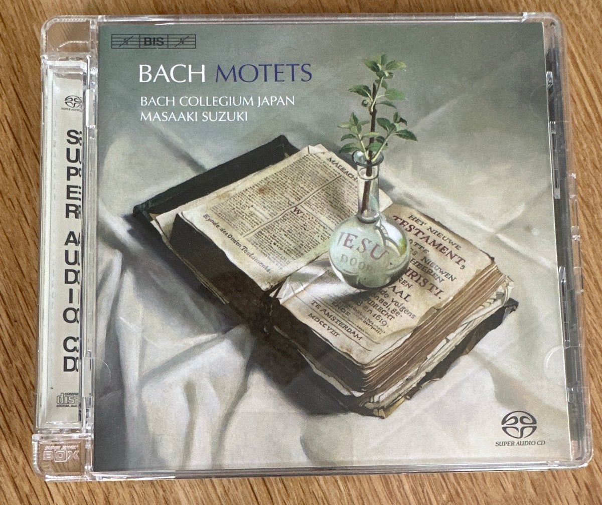 Bach Motets - Bach Collegium Japan, Masaaki Suzuki SACD, Inclusief boekje, Ophalen of Verzenden, Zo goed als nieuw, Barok