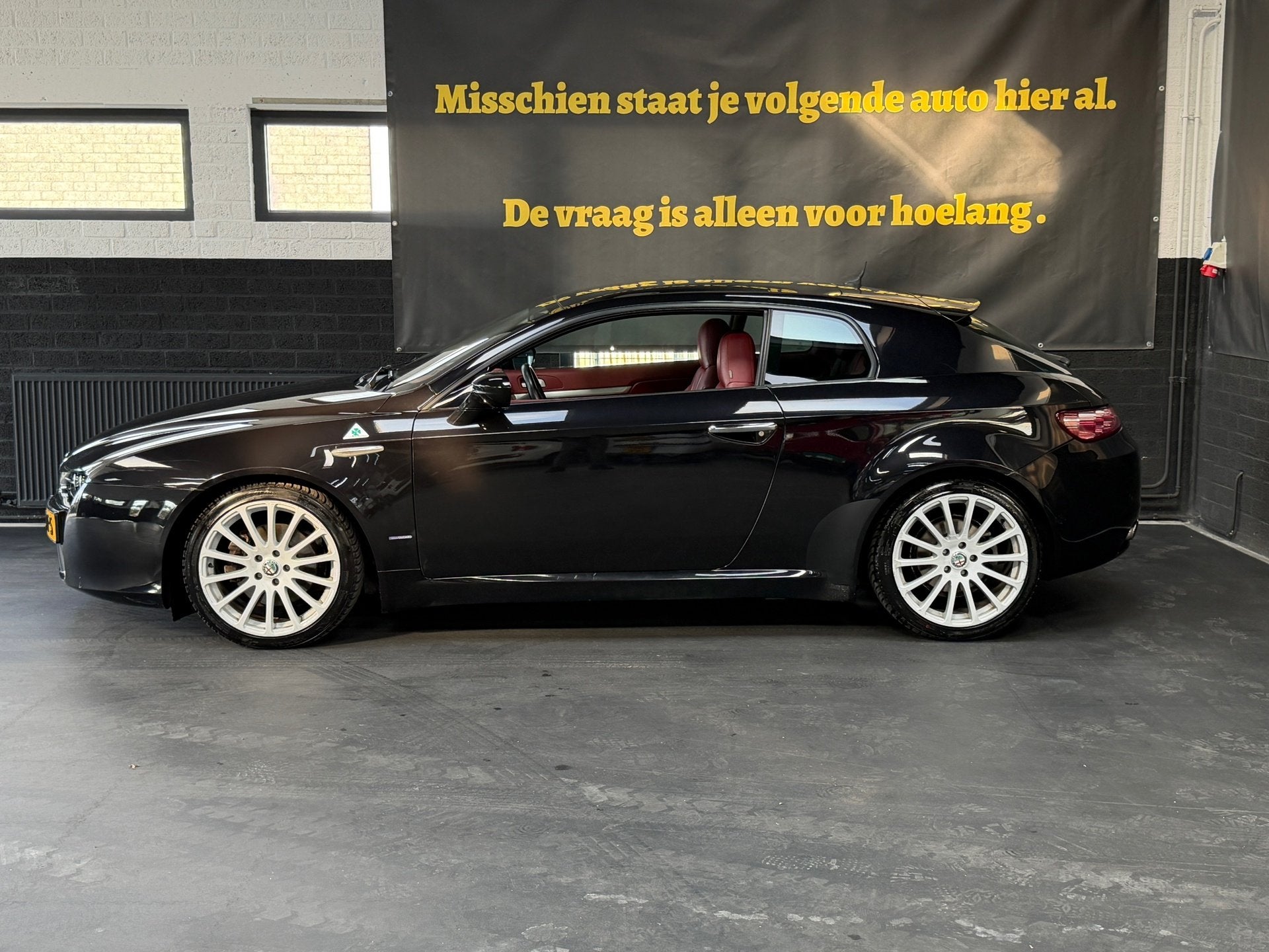 Alfa Romeo Brera 2.2 JTS Skyview | Zeldzaam Interieur | Rece, Auto's, Brera, Gebruikt, 4 cilinders, 4 stoelen