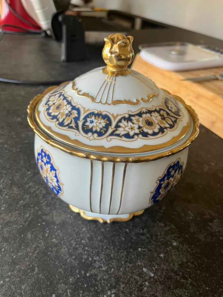 Porseleinen Suikerpot/bonbonniere uit ca 1930 van PMR, Antiek en Kunst, Ophalen of Verzenden