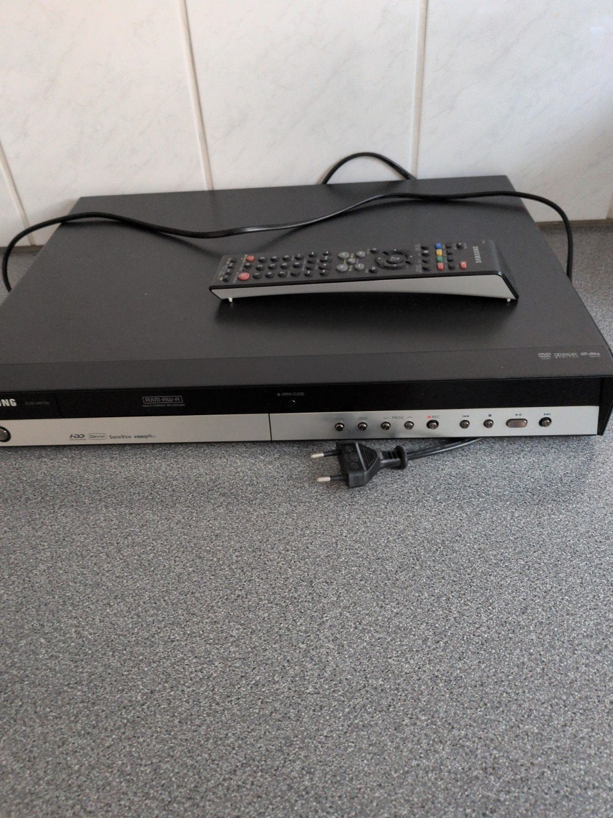 Samsung DVD-HR750 DVD-recorder, Ophalen, Gebruikt, Met harddisk, Dvd-recorder