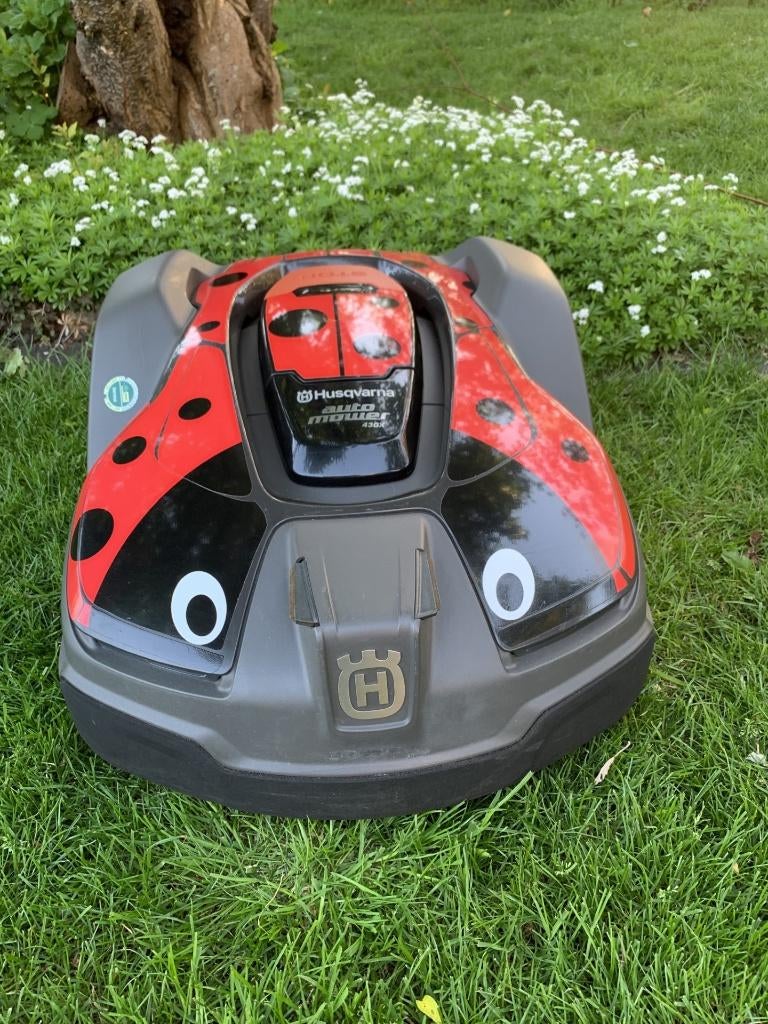 Husqvarna Automower 430X compleet met laadstation en voeding, Ophalen, Bestuurbaar via app, Zo goed als nieuw, 20 tot 25 cm