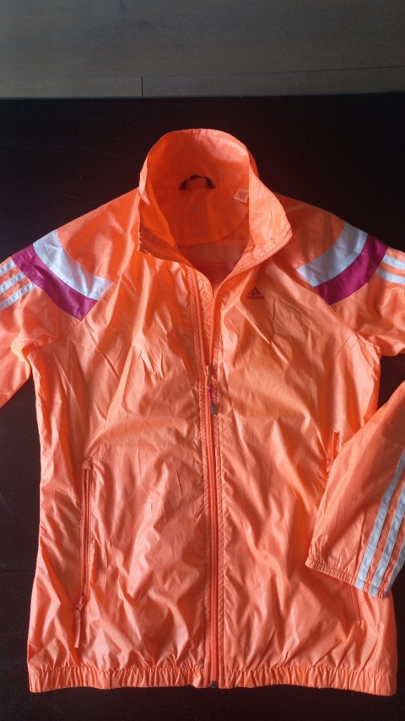 Sport jack 176 jongen-meisje, Adidas, Jongen of Meisje, Ophalen of Verzenden, Zo goed als nieuw