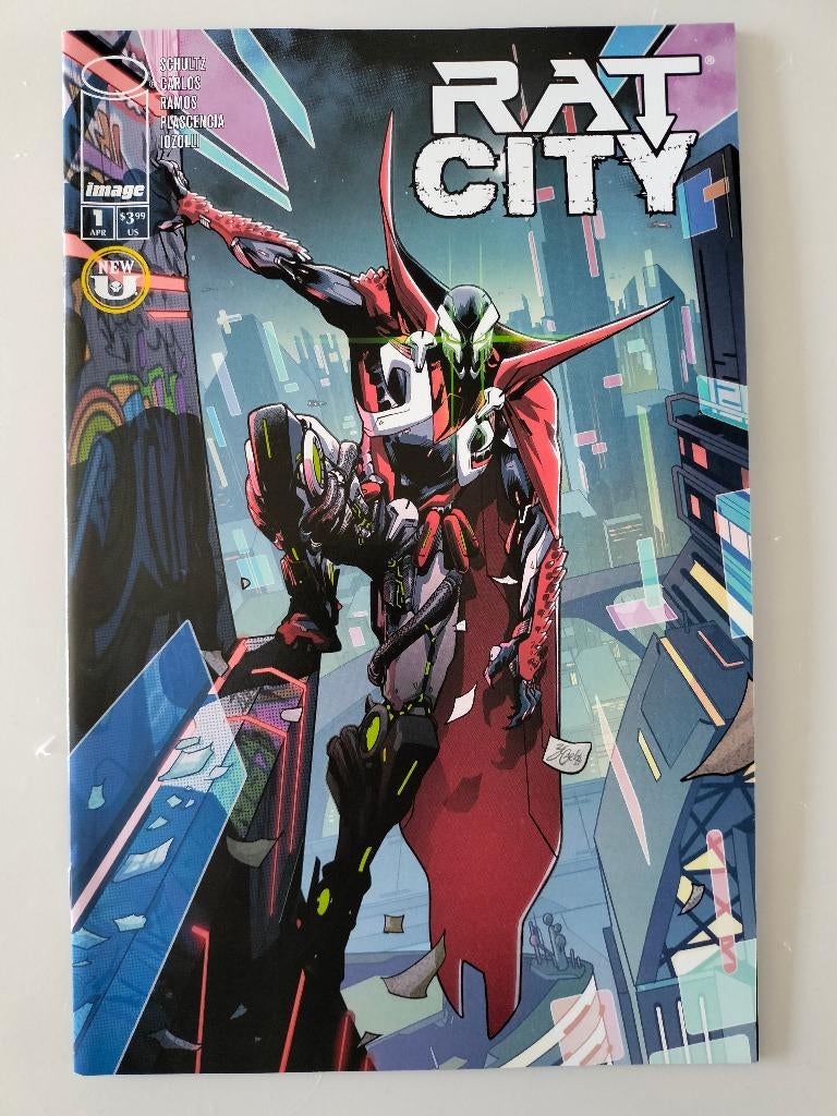 Rat City #1, Eén comic, Amerika, Nieuw, Ophalen of Verzenden