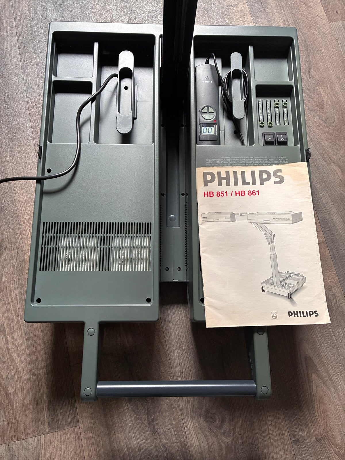 Philips HB 851/861 mobiele zonnehemel, Witgoed en Apparatuur, Ophalen, Gebruikt, Zonnebank enkelzijdig, Minder dan 10 lampen