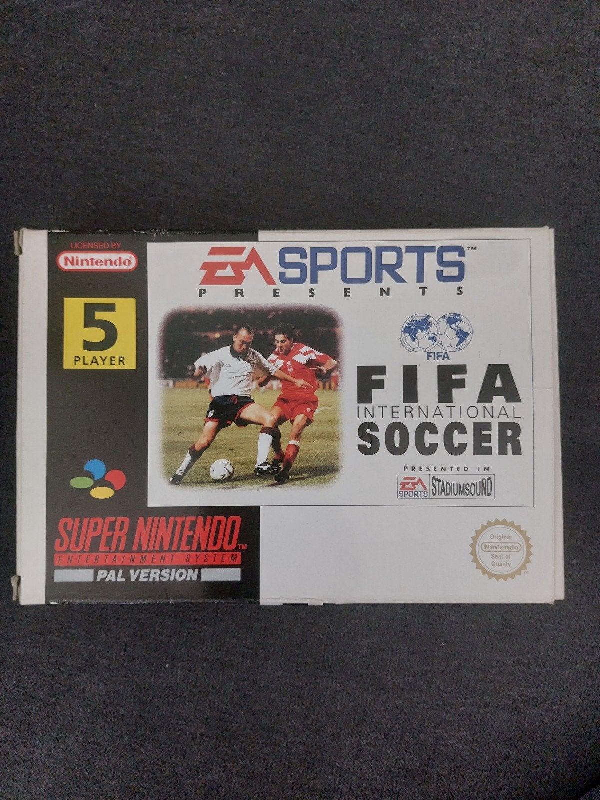 FIFA International Soccer Super Nintendo SNES PAL, Ophalen, Gebruikt, Sport, 3 spelers of meer
