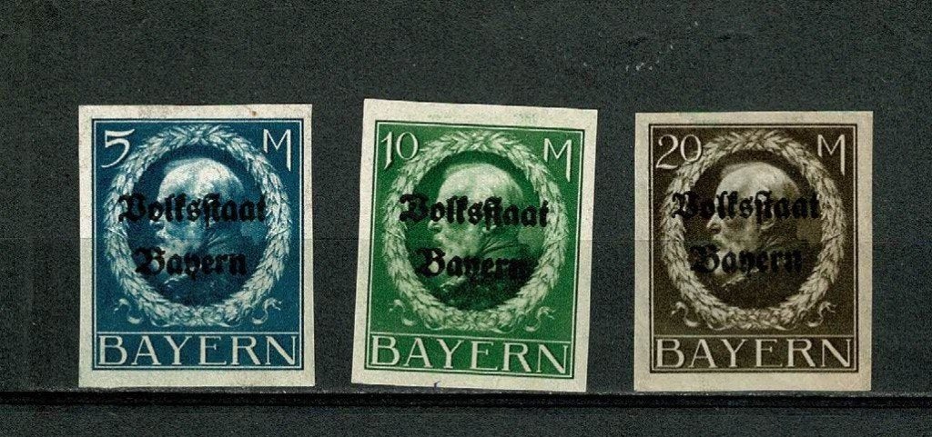 Beieren : Volksstaat - 1919 - Ludwig III, Verzenden, Duitse Keizerrijk