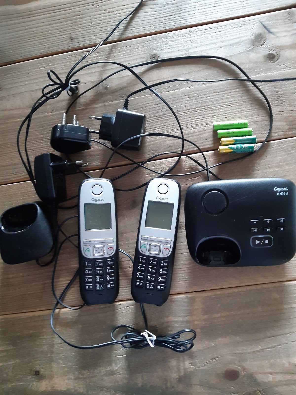 Gigaset A415A draadloze telefoon met 2 handsets, Ophalen of Verzenden, Gebruikt, 2 handsets