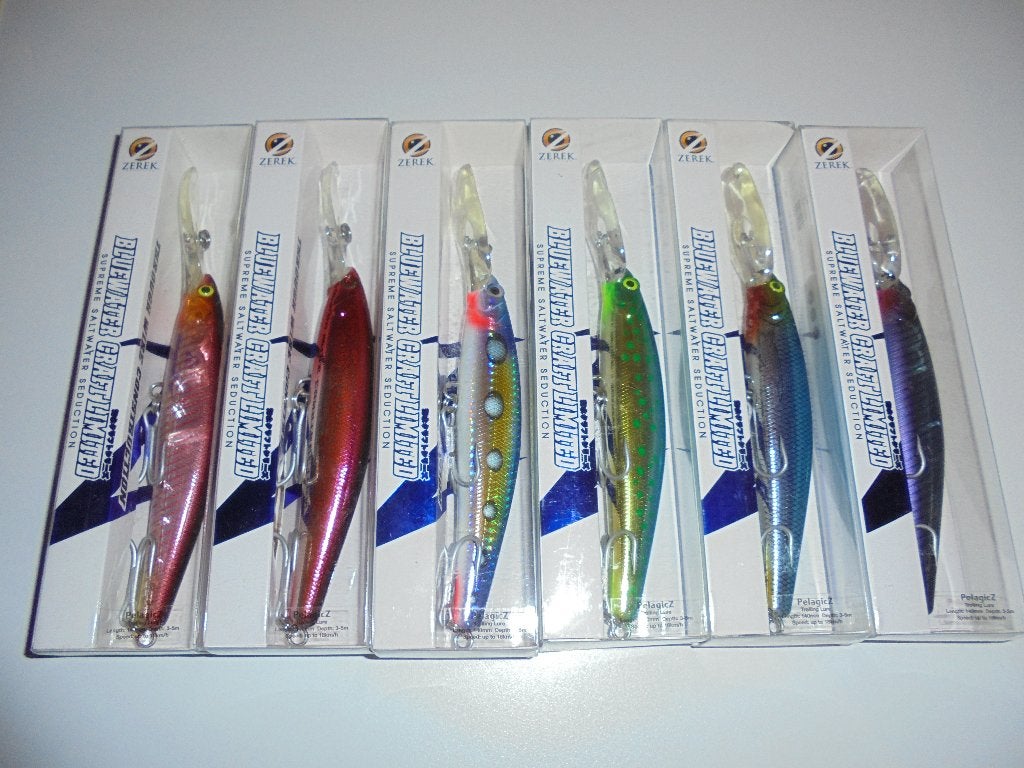 Big Game Zerek Bluewater CraftLimited Trolling 14cm Pelagic., Watersport en Boten, Ophalen of Verzenden, Nieuw, Overige typen