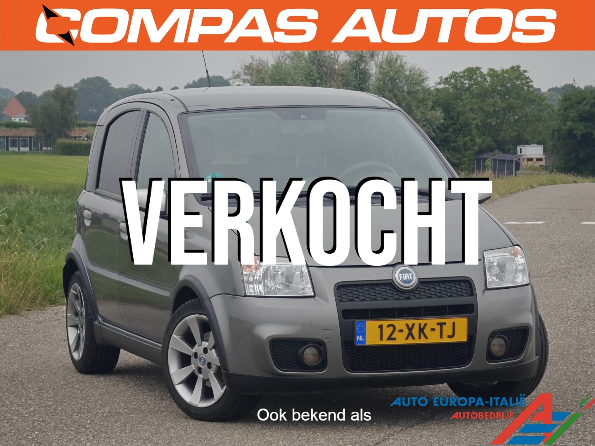 Fiat Panda 100HP 1.4 16V | Sport | Rijklaarprijs (bj 2007), Auto's, Fiat, Voorwielaandrijving, Gebruikt, Origineel Nederlands