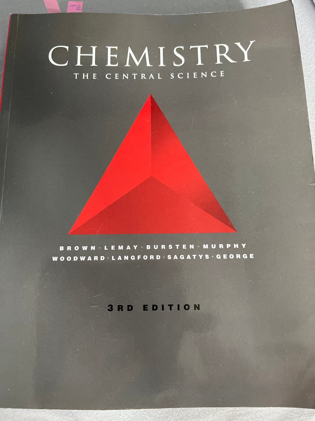 Chemistry: The Central Science - 3rd Edition, Boeken, Ophalen, Beta, Zo goed als nieuw, HBO