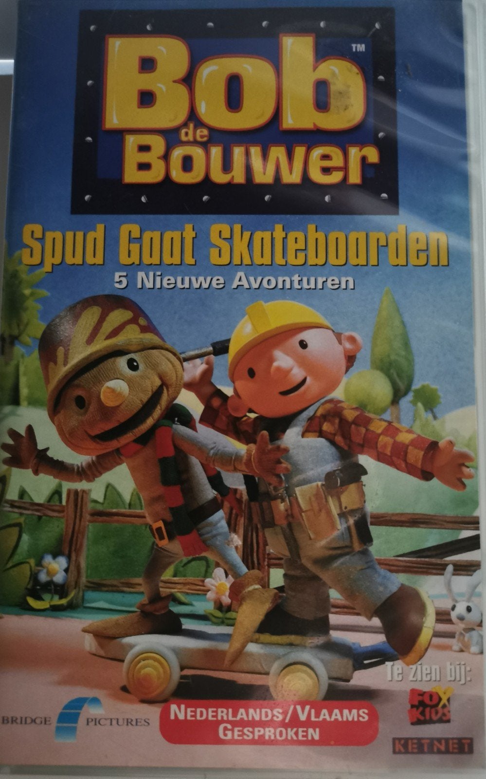 Bob de Bouwer VHS 2002, Cd's en Dvd's, VHS | Kinderen en Jeugd, Alle leeftijden, Ophalen of Verzenden, Zo goed als nieuw