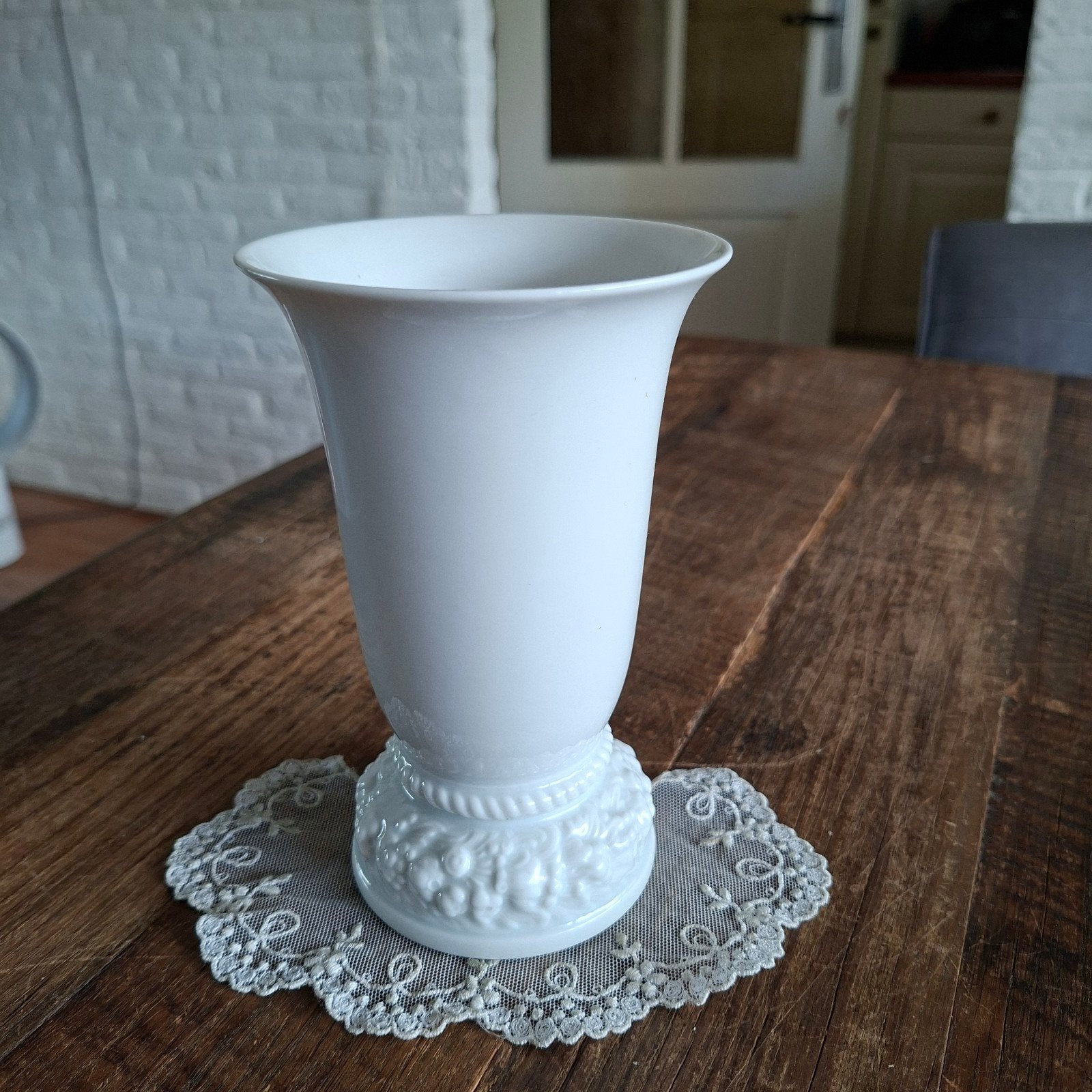 Rosenthal Vaasje Maria Weiss 14 bij 9 cm groot, Ophalen of Verzenden
