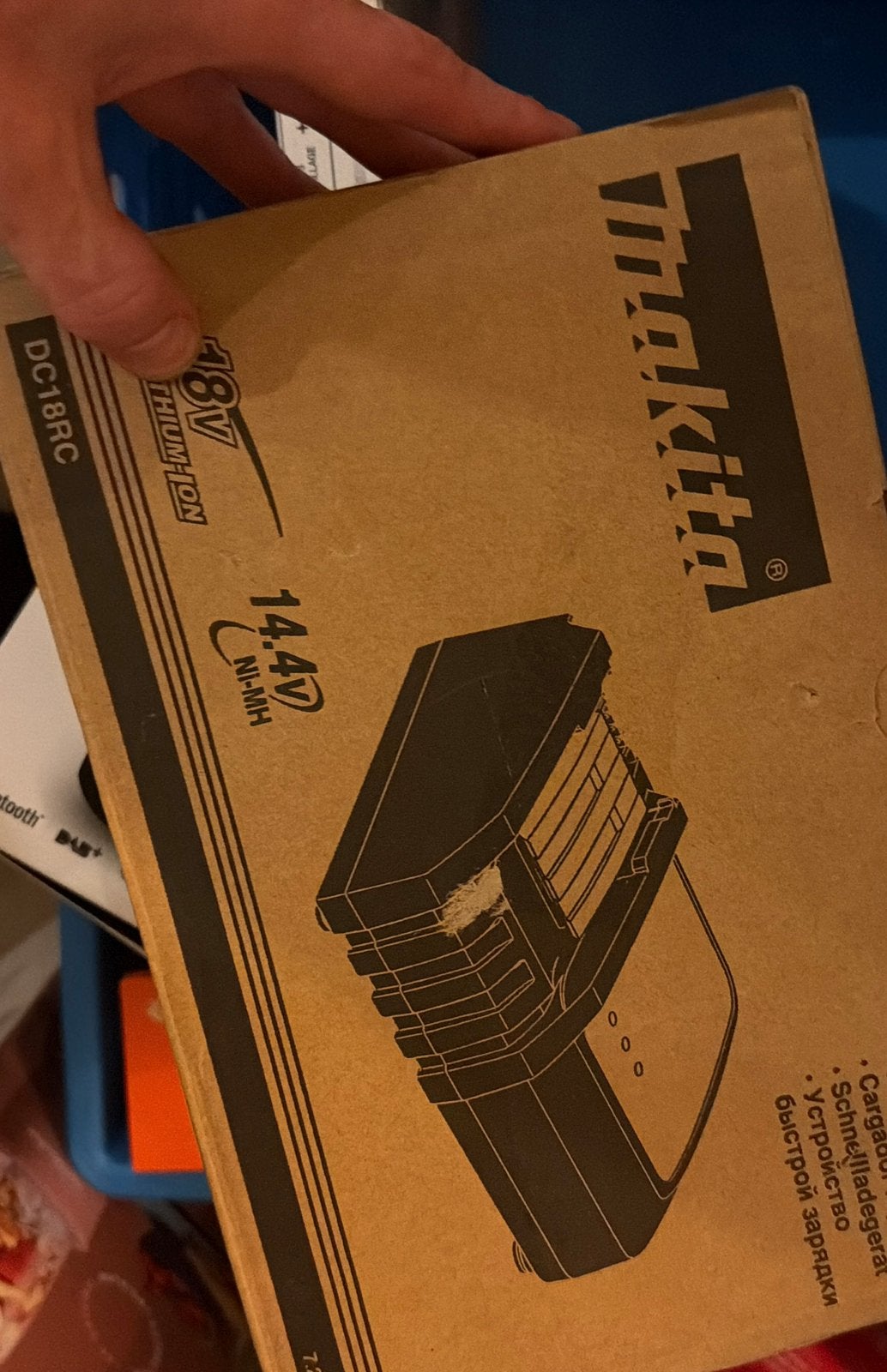 Makita oplader DC18RC, Ophalen, Doos, Minder dan 35 cm, Minder dan 50 cm