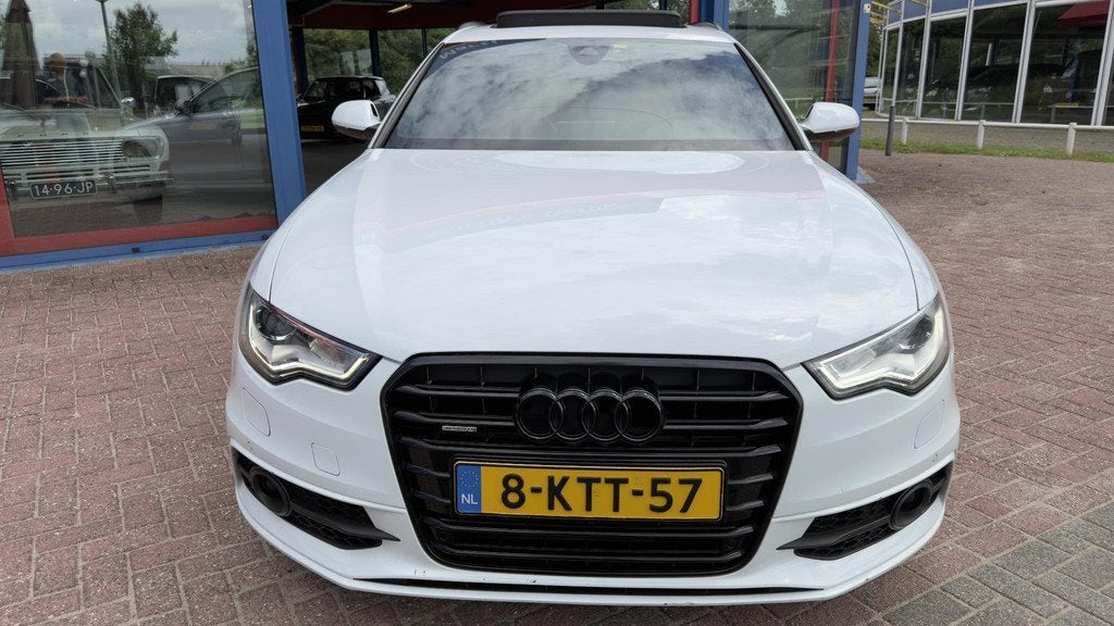 Audi A6 Avant 3.0 TDI BiT quattro Pro Line Plus BOSE - ADAPT, Auto's, Automaat, Euro 5, Gebruikt, Wit