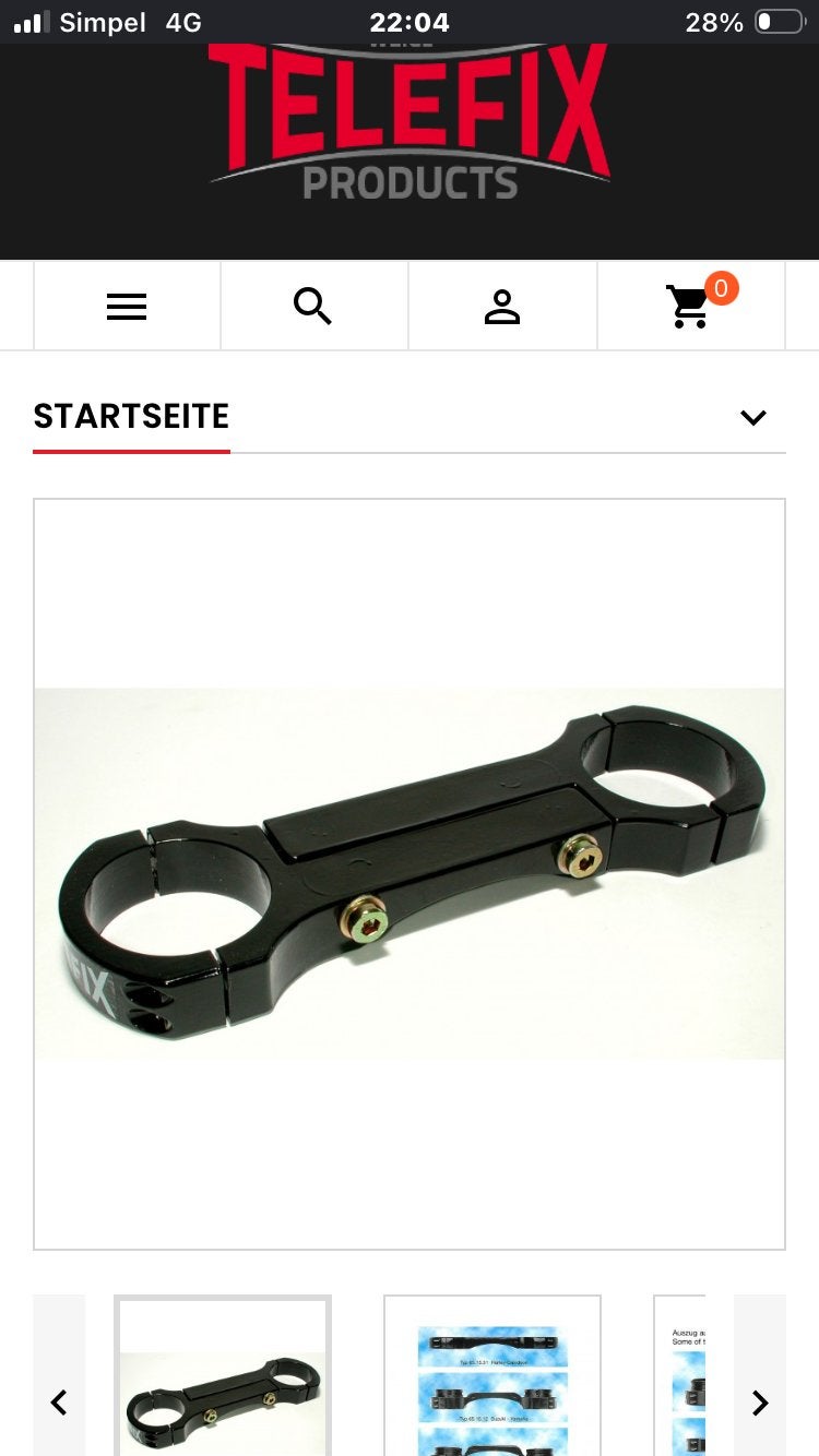 Suzuki GSX 750 stabilisatie TELEFIX Gabelstabilisatoren, Motoren, Ophalen of Verzenden, Nieuw