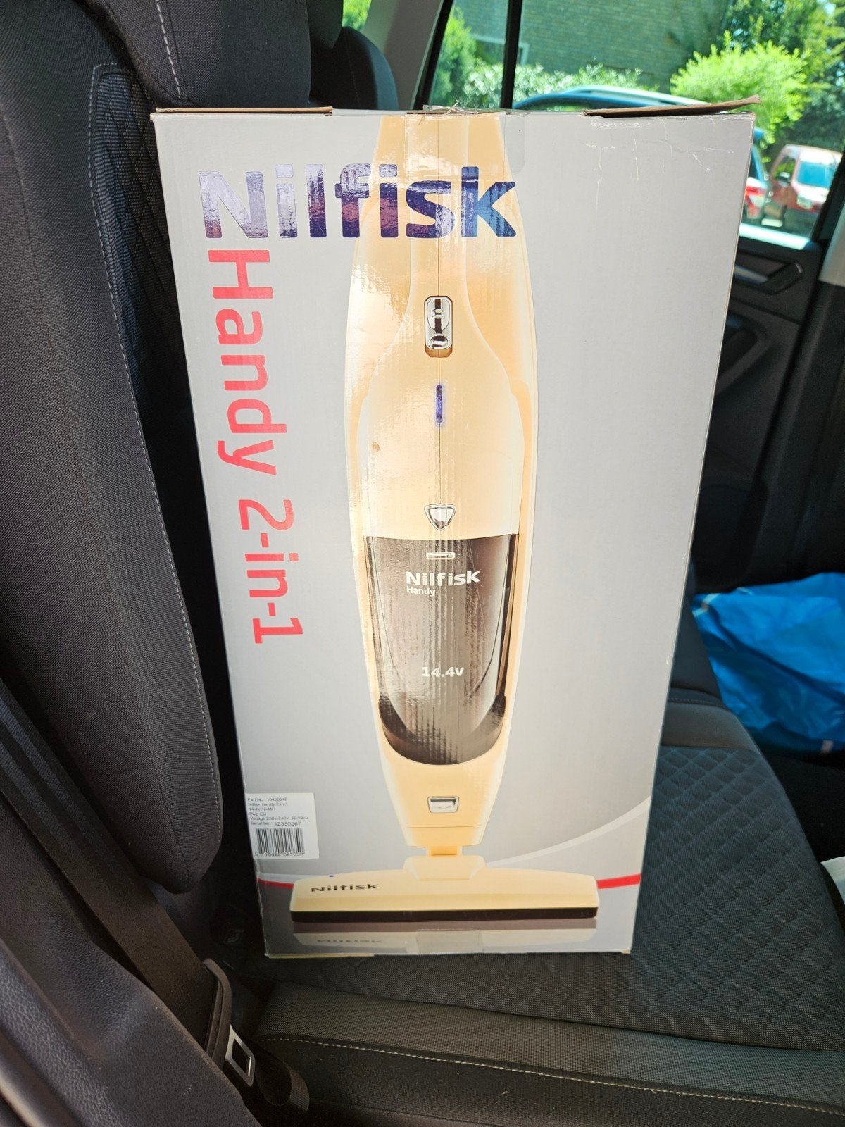 Nilfisk Handy 2 in 1 Powder kruimelzuiger 14.4 Volt, Ophalen, Nieuw