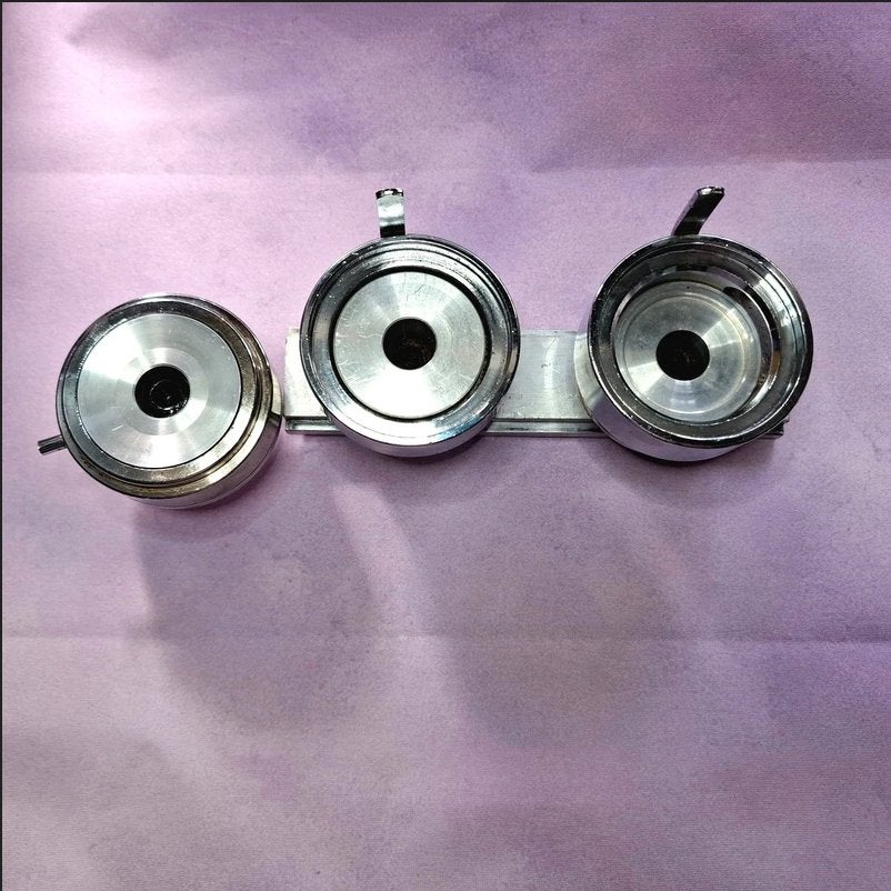 Mal mallen voor vevor button machine pers button maker. 50MM, Ophalen, Gebruikt, Zilver, Gereedschap of Toebehoren