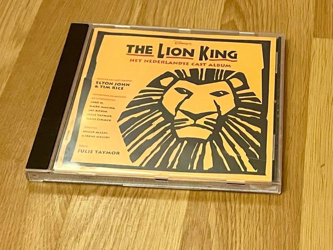 Disney cd de leeuwenkoning goede staat, Ophalen of Verzenden, Zo goed als nieuw, Verhaal of Sprookje, 6 tot 9 jaar