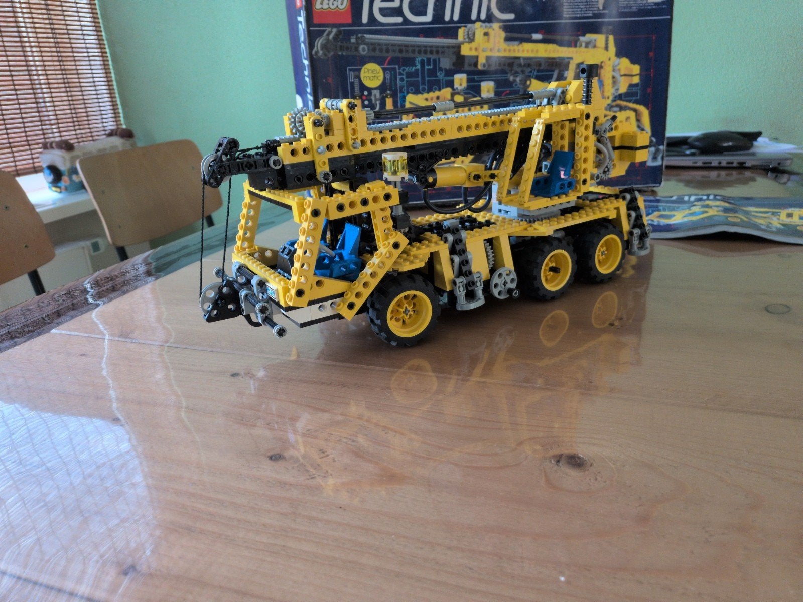 technisch LEGO kraan, Ophalen, Gebruikt