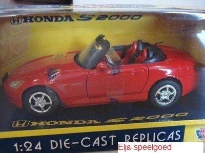 Modelauto 1:24 Honda S2000 schaalauto, Hobby en Vrije tijd, Modelauto's | 1:24, Ophalen of Verzenden, Nieuw, Auto, Motormax