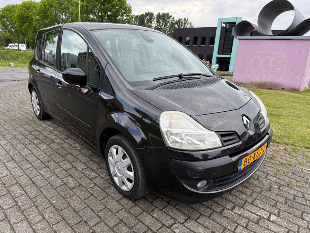 Renault Grand Modus 1.2 TCE 2009 Zwart, Voorwielaandrijving, 4 cilinders, 100 pk, Origineel Nederlands