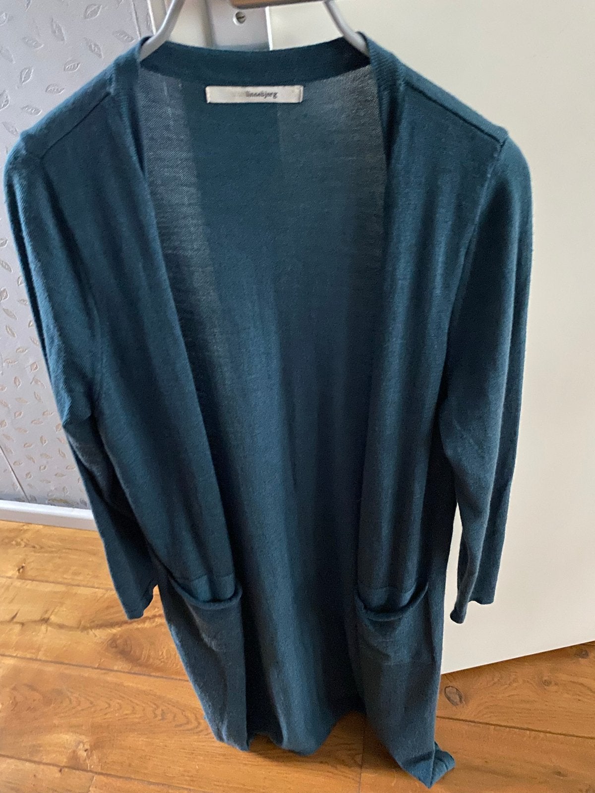 Sibin Linnebjerg Merino Wollen Vest Maat S, Kleding | Dames, Ophalen, Zo goed als nieuw, Maat 36 (S), Groen