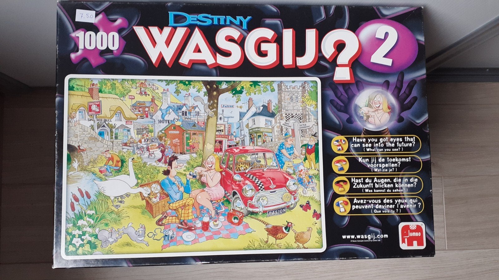 Wasgij puzzels, Ophalen, 500 t/m 1500 stukjes, Zo goed als nieuw