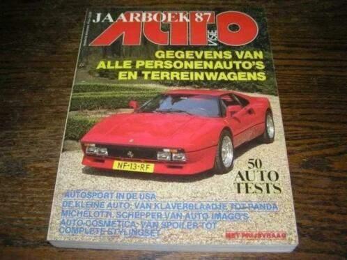 Auto visie jaarboek '87, Ophalen of Verzenden, Gelezen, Algemeen