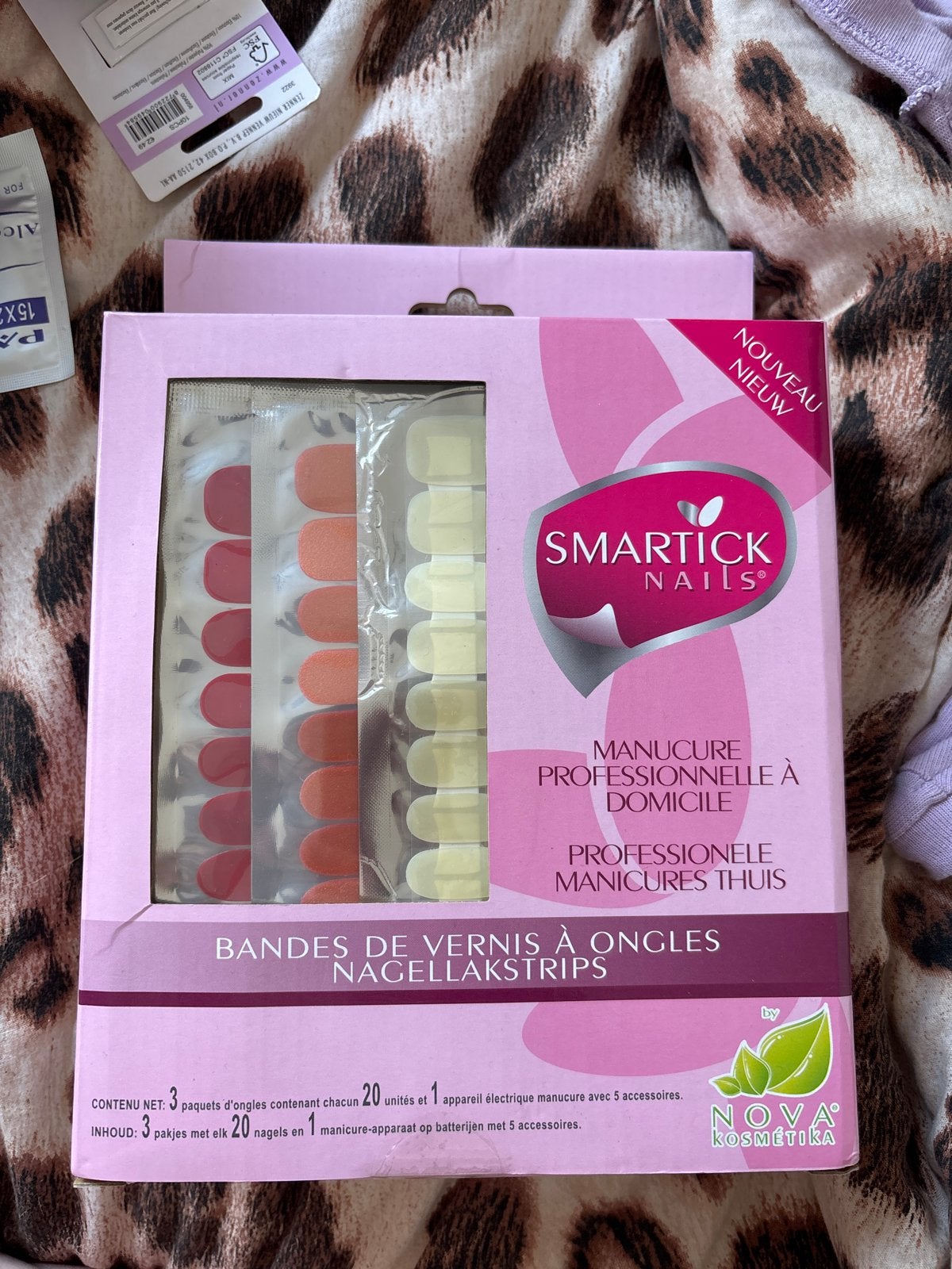 Smartick Nails Manicure Set met Nagellakstrips en Apparaat, Ophalen of Verzenden, Nieuw, Overige typen