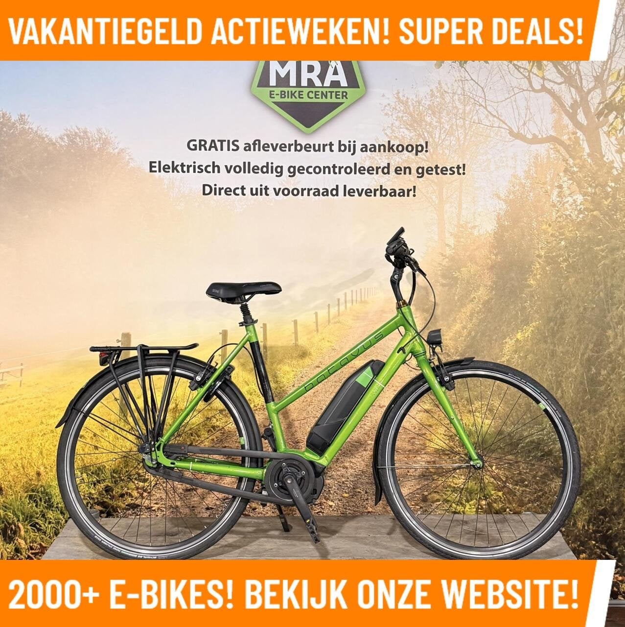 Batavus Razer Elektriche fiets met midden motor EBIKE!