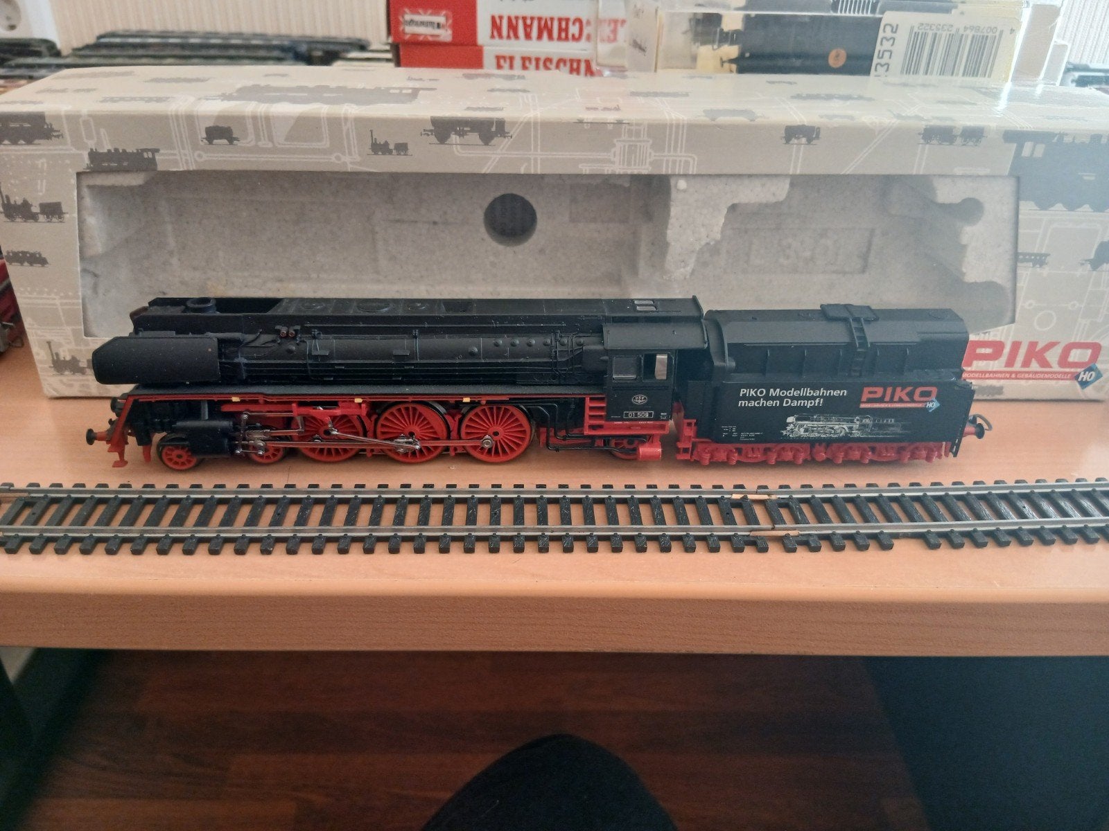 Piko 95221 Stoomlocomotief digitaal SOUND H0 Nieuwstaat, Hobby en Vrije tijd, Zo goed als nieuw, Gelijkstroom, Locomotief, Piko