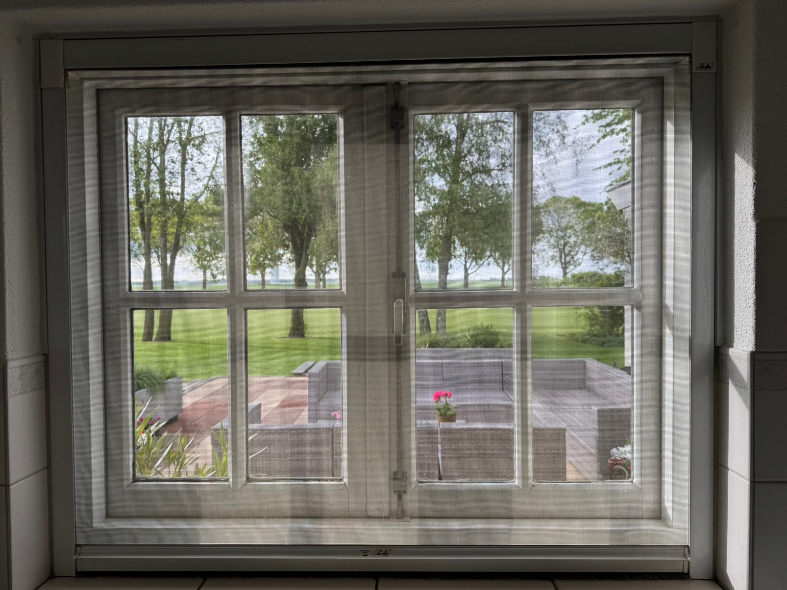 Luxaflex raam rolhor met casette afmeting 116x95 cm, Ophalen, 80 tot 100 cm, Overige typen, Minder dan 200 cm