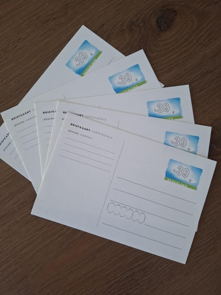 briefkaarten € 0,39, Ophalen of Verzenden, Postfris