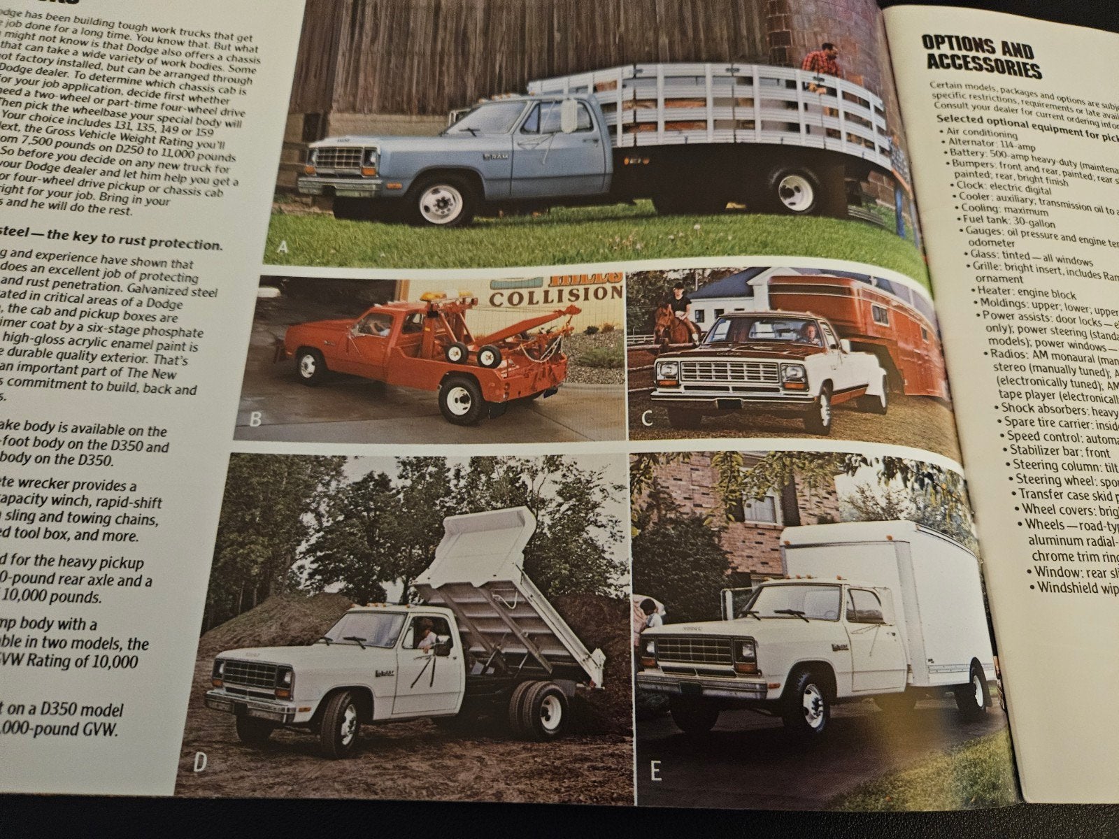 Brochure Dodge Trucks 1983 USA, Ophalen of Verzenden, Zo goed als nieuw, Overige merken