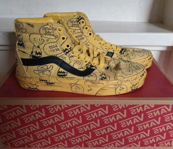 Sneakers van Vans Peanuts, Verzenden, Geel, Vans Peanuts, Sneakers of Gympen